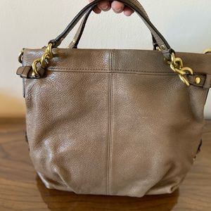 COACH leather satchel